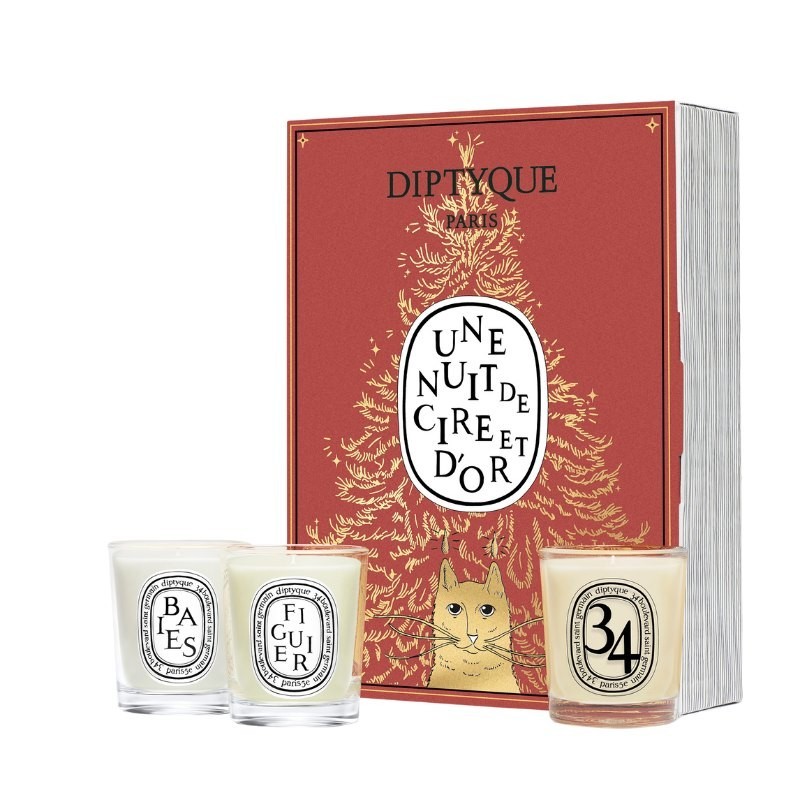 Cadeau surprise de Noël avec ce livre Coffret de 3 bougies Cadeau surprise de Noël avec ce livre Coffret de 3 bougies
