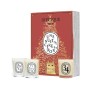 Cadeau surprise de Noël avec ce livre Coffret de 3 bougies Cadeau surprise de Noël avec ce livre Coffret de 3 bougies
