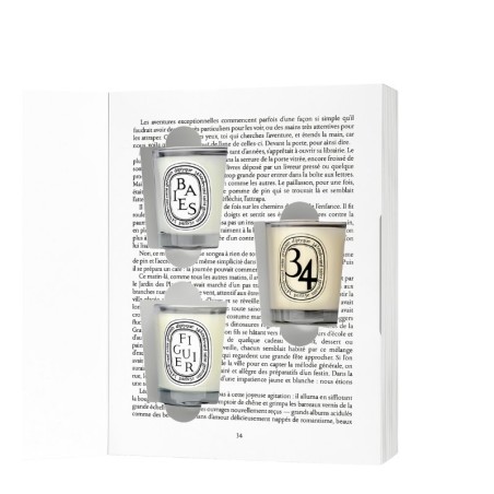 Cadeau surprise de Noël avec ce livre Coffret de 3 bougies