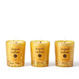 3 bougies - Coffret - Acqua di parma () Joli cadeau