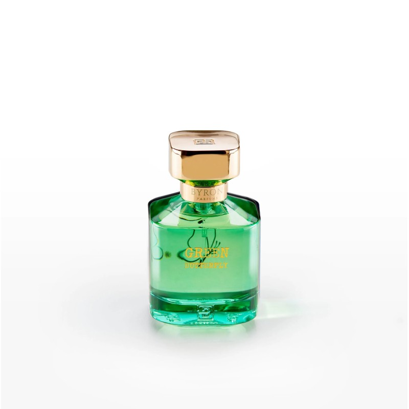 Green butterfly - extrait de parfum - Byron (75 ml) Voyage féérique d'un papillon Green butterfly - extrait de parfum - Byron (75 ml) Voyage féérique d'un papillon