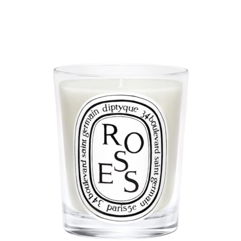 Roses - Bougie - Diptyque - Les rosiers du mois de Mai, pétales perlés de rosée Roses - Bougie - Diptyque - Les rosiers du mois de Mai, pétales perlés de rosée